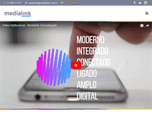 Tablet Screenshot of medialink.com.br