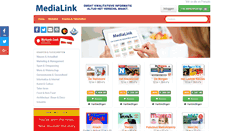 Desktop Screenshot of medialink.be